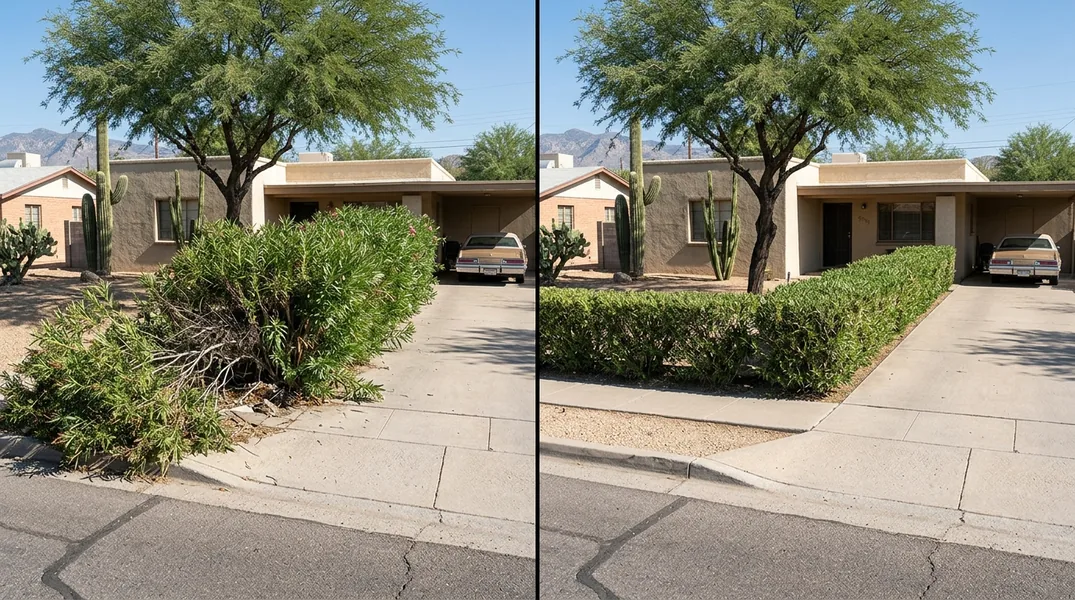 Tree Trimming vs Tree Removal: When a Tucson Mesquite Can Still Be Saved
